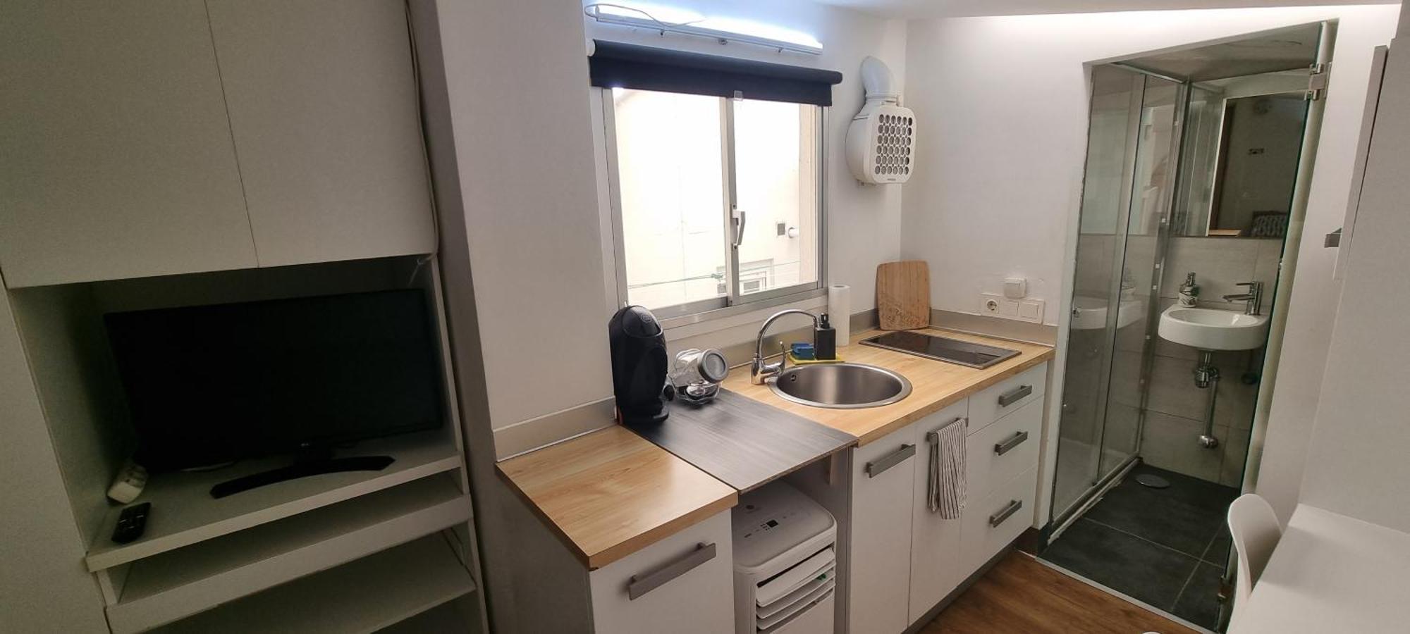 Appartement Acogedor Estudio Céntrico à Saint-Jacques-de-Compostelle Extérieur photo
